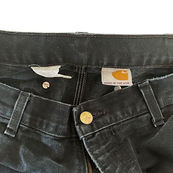 VTG Carhartt Double Knee Pants USA 33X33 - Picture 6 of 6